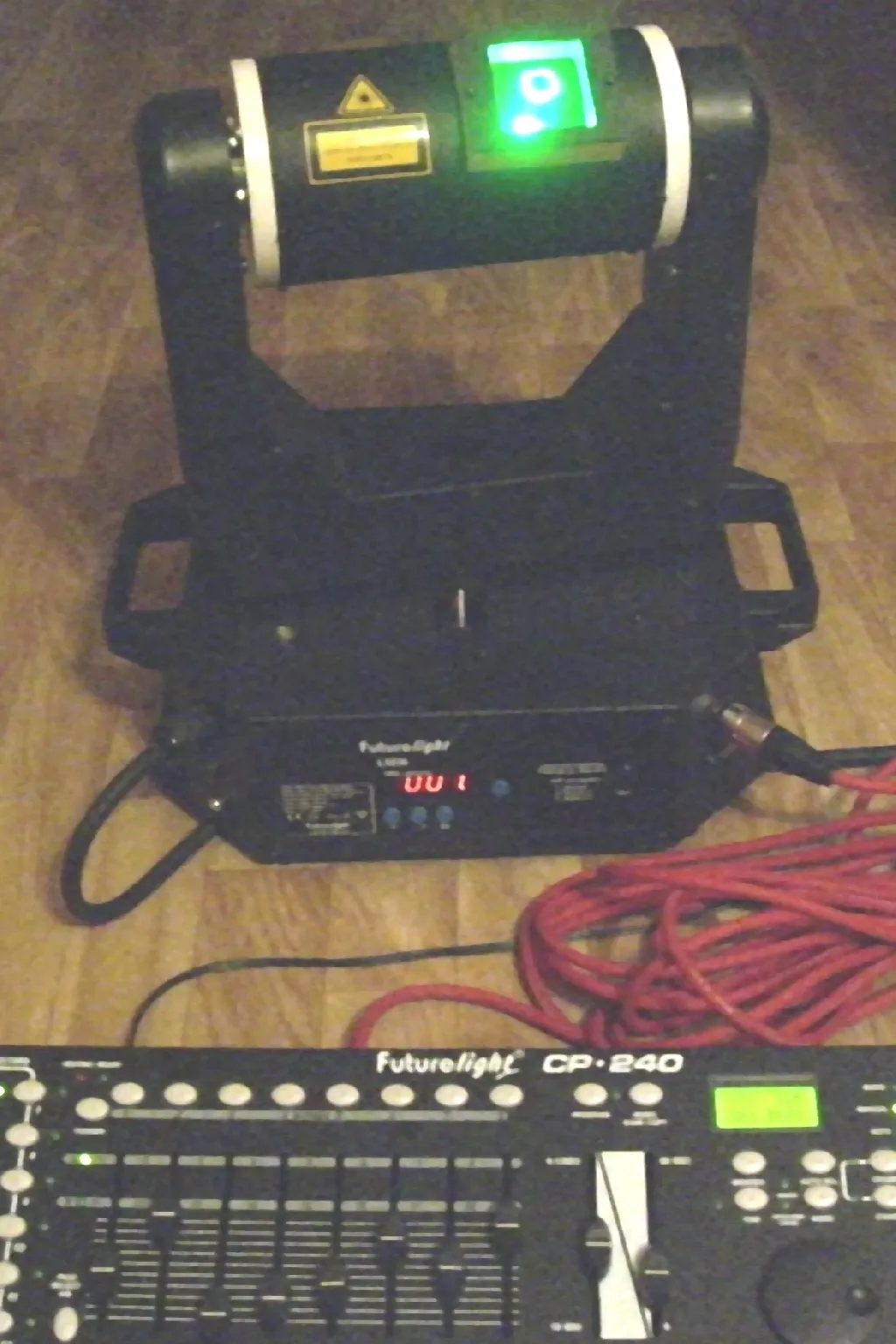 Laser Moving Head, Klasse 3b