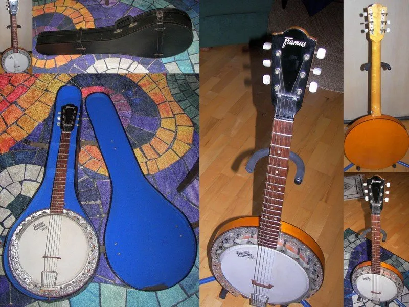 Verkaufe 6 String Framus Gitarren Banjo aus den 70er *nastrville* (Nashville)
