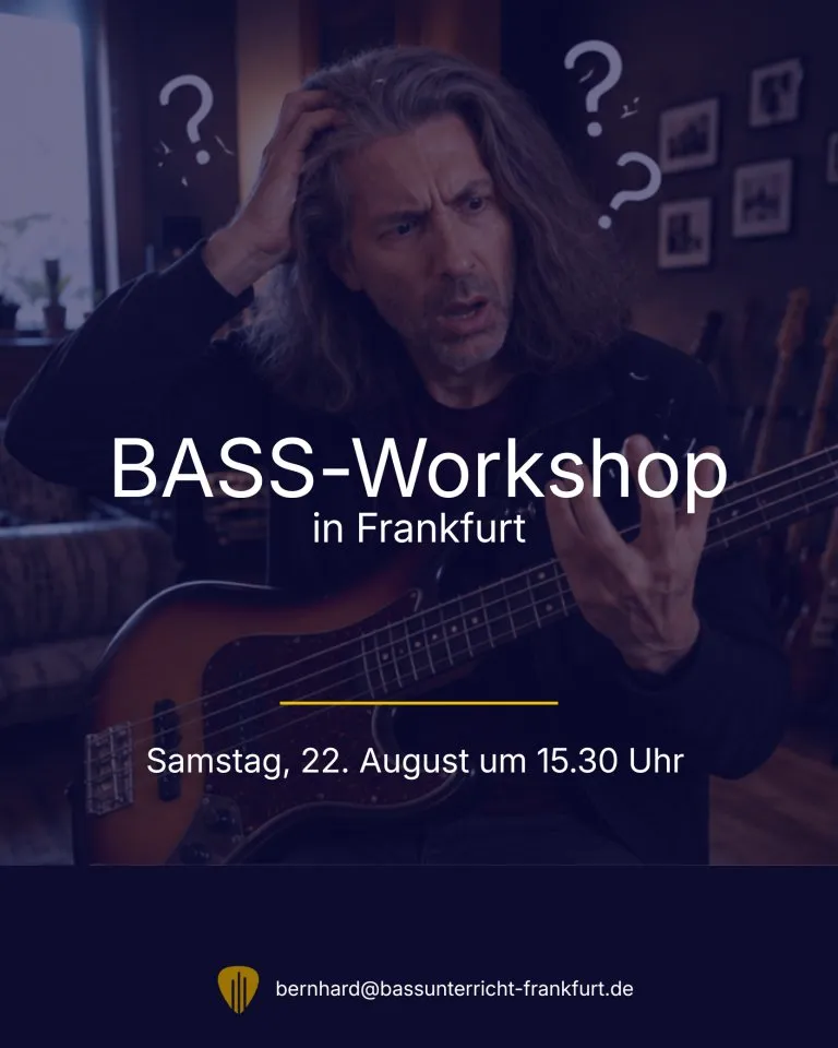 Bass-Workshop für Anfänger – Frankfurt/Westend
