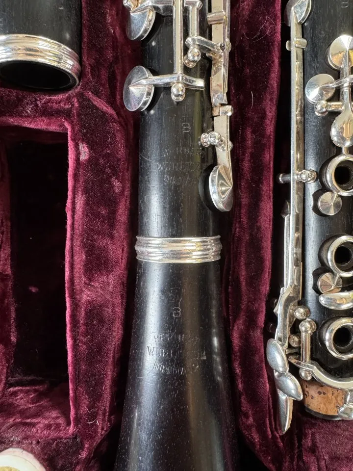 Wurlitzer B-Klarinette - Baujahr 1970 Modell: No. 90
