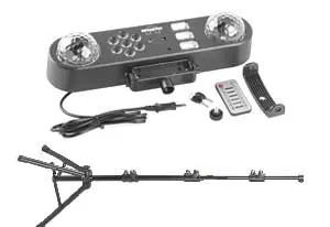 Lichteffekt Washlight- Effekt,  2 Jelly Balls,  Laser,  LED-Blitzlicht  PA  DJ P