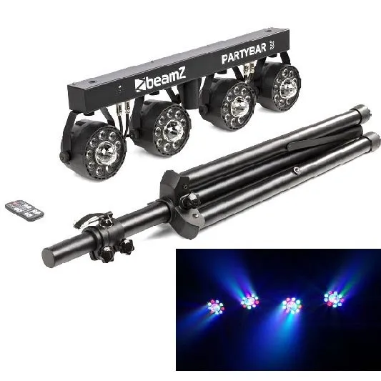 Lichteffekt mit 4x PAR & 4x Magig Ball LEDs, Brandneu PA Bühne DJ Universell nut